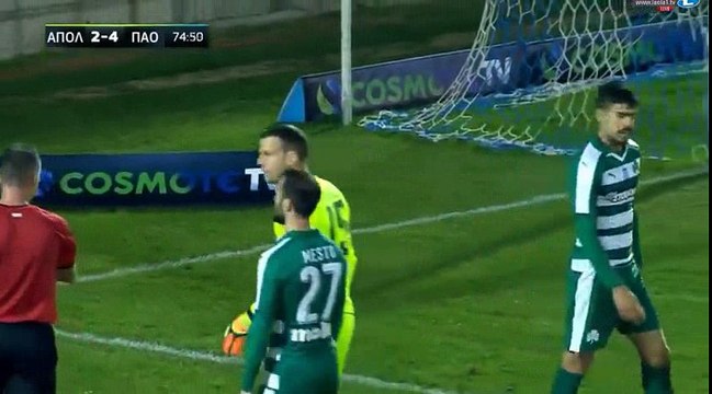 Nuno Miguel Pereira Reis Red Card HD - Smyrnis 3-4 Panathinaikos 15.12.2016
