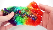 Learn Colors Slime Clay Ice Cream Foam Clay Toys Jelly Monster Clay