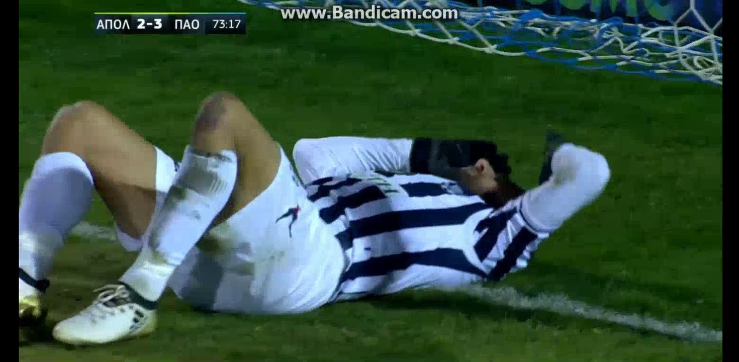 Giorgos Dasios OWN Goal HD -  Apollon Smirnis 2-4 Panathinaikos - 15.12.2016