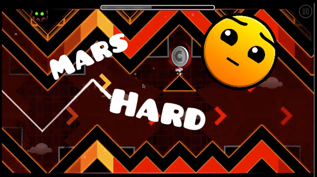 Geometry Dash - Mars By DzRAS [Hard]