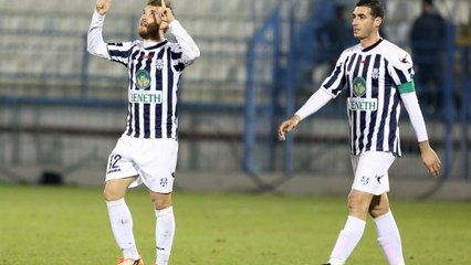 Σάββας Σιατραβάνης τρίτο γκολ στο 76'  Απόλλων Σμύρνης - Παναθηναϊκός 3 - 4