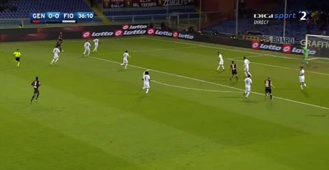 Darko Lazović  Goal - Genoa 1-0 Fiorentina 15.12.2016 HD
