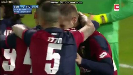 Darko Laziovic Goal - Genoa 1 - 0 Fiorentina 15.12.2016