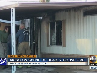 MCSO investigating deadly house fire in east Mesa