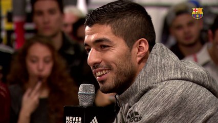 Luis Suárez: "Siento una felicidad completa"