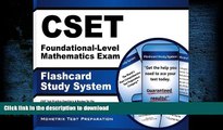 Read Book CSET Foundational-Level Mathematics Exam Flashcard Study System: CSET Test Practice