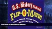 Hardcover U.S. History Flashcards Flip-O-Matic Full Book