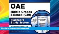 Hardcover OAE Middle Grades Science (029) Flashcard Study System: OAE Test Practice Questions