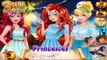 Princesses Halloween Challenge - Disney Princess Dress Up And Makeup Games
