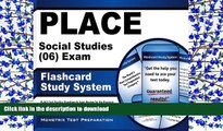 Hardcover PLACE Social Studies (06) Exam Flashcard Study System: PLACE Test Practice Questions