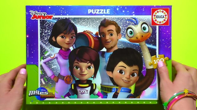 MILES FROM TOMORROWLAND Puzzle Games Rompecabezas Miles Callisto Loretta MERC Disney Junior Puzzles