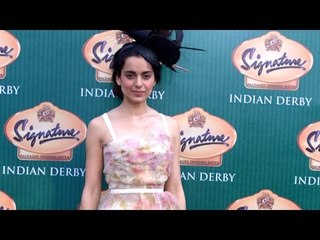 Kangana Ranaut Attends Mcdowells Signature Derby 2015