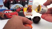 Cars 2 Disney Pixar Surprise Eggs Unboxing Zaini Pack kinder toys