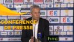 Conférence de presse Girondins de Bordeaux - OGC Nice (3-2) : Jocelyn GOURVENNEC (GdB) - Lucien FAVRE (OGCN) - 2016/2017