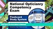 Hardcover National Opticianry Competency Exam Flashcard Study System: NOCE Test Practice