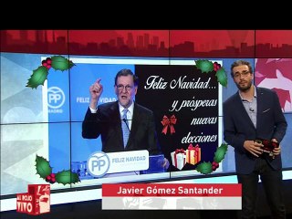 Rajoy, ¿lapsus navideño o advertencia?