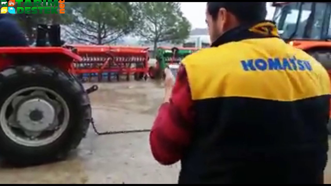 Massey Ferguson 2630 ile Kubato 9540 Çekişmesi