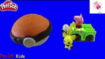 POKEMON GO ! - MAKE Ice Cream Pokemon Go PlayDOh For Peppa Pig toys