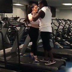 Dançando na  esteira