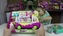 SUPER COOL SHOPKINS ICECREAM TRUCK SHOPKINS S3 BLIND BASKETS Surprise Toys Kid Friendly Toy Opening