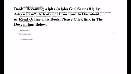 Download Becoming Alpha (Alpha Girl Series #1) ebook PDF