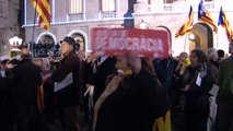 Concentració a Barcelona en suport a Carme Forcadell 15 desembre 2016