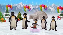 Finger Family Nursery Rhymes for Children Penguin Cartoons | Finger Family Children Nursery Rhymes
