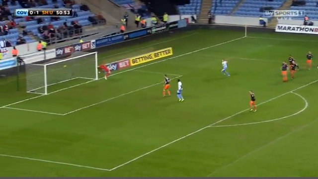 Daniel Agyei Goal HD - Coventry	1-1	Sheffield Utd 15.12.2016