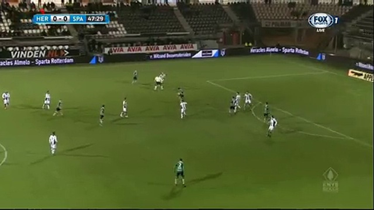 Zakaria El Azzouzi GOAAAL - Heracles 0-1 Sparta Rotterdam 15.12.2016