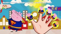 Supper man Peppa Pig Family Finger Rhymes /Rhymes Finger Superman Peppa Pig familiares