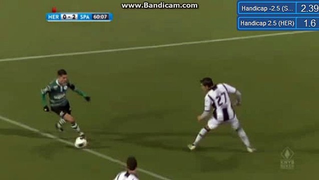 GOAL - Heracles Almelo 0 - 2 Sparta Rotterdam - 2016-12-15