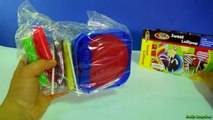 SPIDER-MAN Surprise eggs Play Doh Peppa Pig Disney Cars 2 FROZEN Mickey Mouse Spongebob Hello Kitty