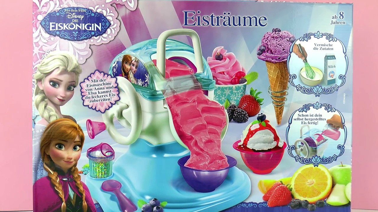 Machine à glaces de la reine des neiges Frozen | Délicieuses glaces à faire soi-même