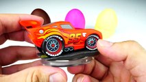 MANY PLAY DOH SURPRISE EGGS FOR LEARN COLORS FOR KIDS : MCQUEEN SPIDERMAN HULK DONALD Playdough
