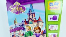 Sofia The First Clay Buddies Disney Princess Junior Play Doh Tea Party Activity Book