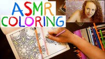 ASMR Soft Spoken Adult Coloring Book for Relaxation, Binaural Triggers, Page Turning, Sleep Aid