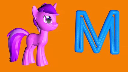 MY LITTLE PONY ABECEDARIO - abecedario en español para niños - videos infantil español