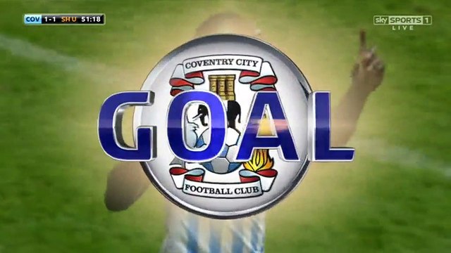 1-1 Dan Agyei Goal England League One - 15.12.2016 Coventry City 1-1 Sheffield Utd