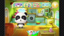 Panda Face care and housework games | Baby Panda Cleaning Fun By Babybus