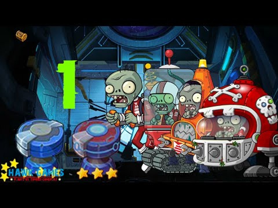 PvZ Online - Adventure Mode - Space War 1 [4K 60FPS]
