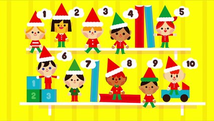 10 Little Elves Song for Children | Elf on the Shelf Song | Christmas Song for Kids | The Kiboomers