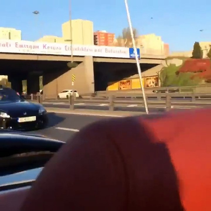 Crazy S2000 Driver Overtaking in Heavy Traffii