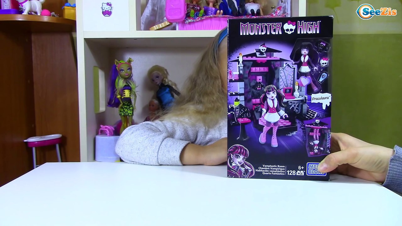 Конструктор Монстер Хай - Обзор и Распаковка от Ярославы Monster High Draculaura Unboxing