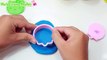 Play doh Cartoon character ! - How to make Cartoon character for Peppa Pig funny toys