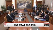 Korea's central bank holds key rate steady at 1.25%