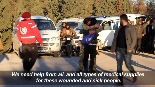 Hundreds arrive in rebel-controlled area after Aleppo evacuation