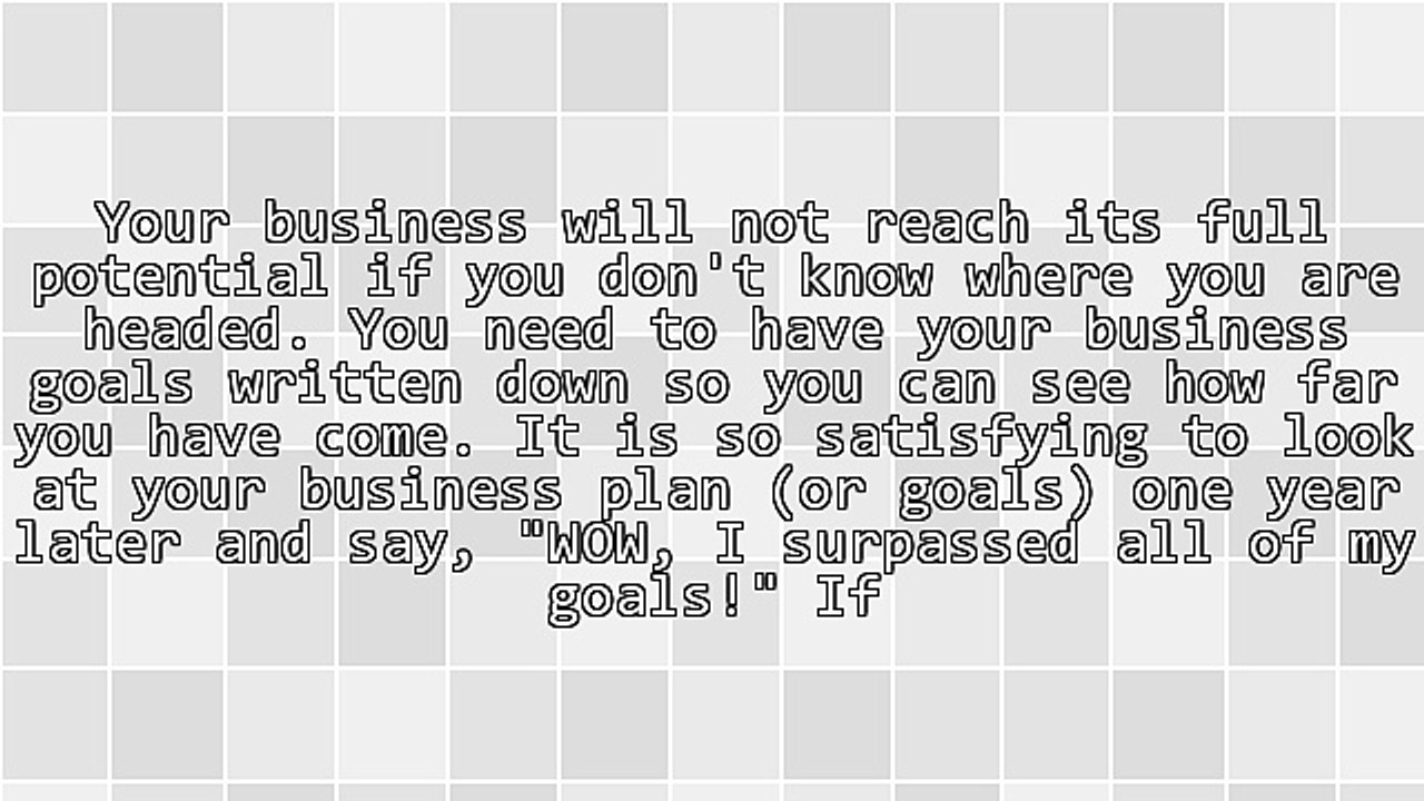 Are Small Business Plans Really Needed?
