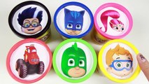 PJ Masks Play-Doh Colors - Paw Patrol, Peppa Pig, Mickey Mouse, Shimmer and Shine, Disney Jr Nick Jr