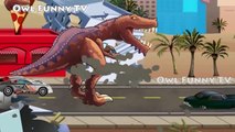 Daddy Finger Dinosaur 3D Game destroyed city - Finger Family Songs - Finger Family Collection