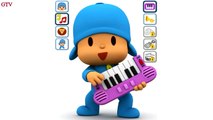 Talking Pocoyo Finger Family Song Baby Nursery Rhymes Funny Animation